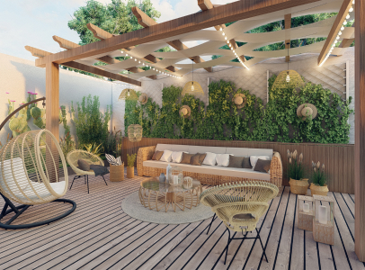 amenagements extérieurs à Gazeran près de Rambouillet dans les Yvelines 78