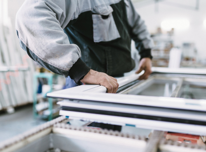 atelier de fabrication menuiseries à Gazeran près de Rambouillet dans les Yvelines 78